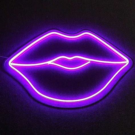 purple led neon sign neon light sign lamp acrylic neon sign quotes aesthetic bedroom purple
