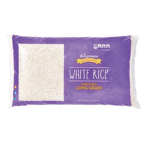 Wegmans Long Grain White Rice Wegmans
