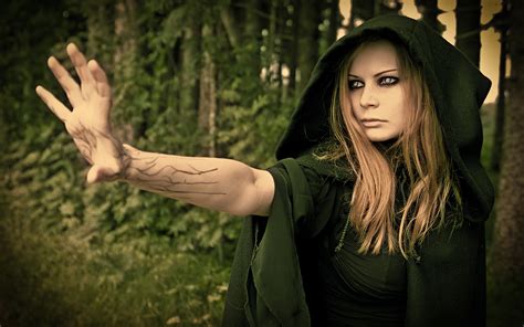 Dark Fantasy Witch Women Face Eyes Occult Wallpaper 1920x1200 28343