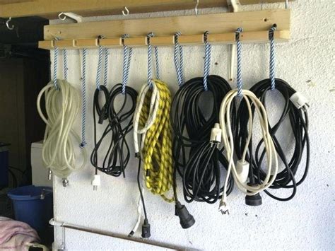 Diy Folding Extension Cord Organizer Diy Projects For