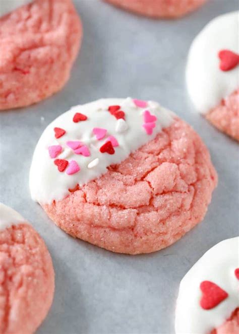3 Ingredient Strawberry Cake Mix Cookies I Heart Naptime