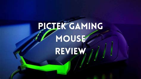 Pictek Gaming Mouse Review 7200 Dpi Awesome Special Feature