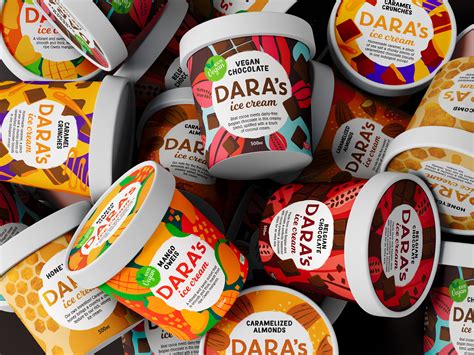 New Ice Cream Packaging Design For Dara S Ice Cream By Tandem World