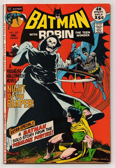 Batman 237 The Greatest Halloween Comic Book Ever 13th
