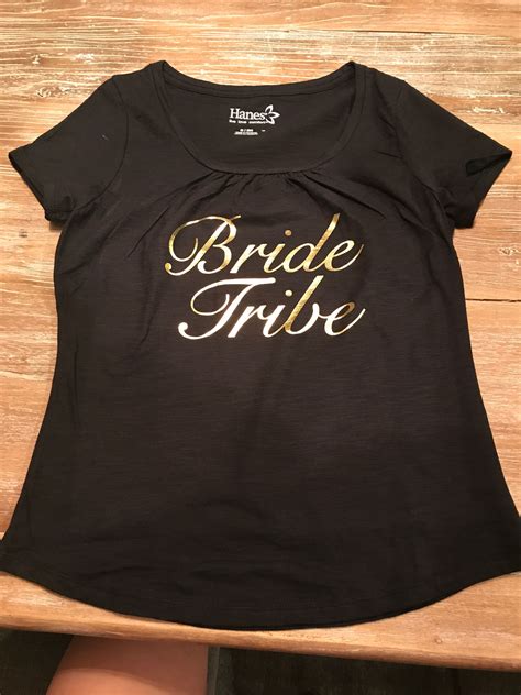 Bride Tribe Bridal Shower T Shirts For Women Tops Fashion Shower