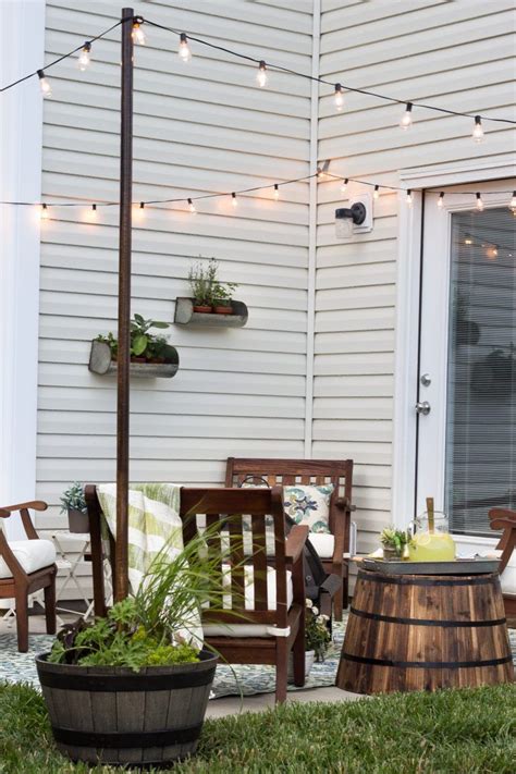 20 Backyard Lighting Ideas How To Hang Outdoor String Lights