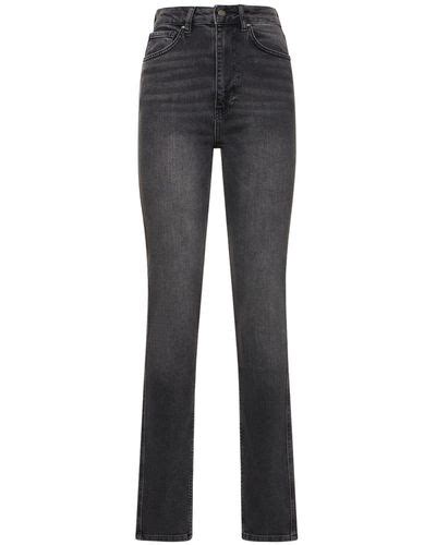 Gray Anine Bing Jeans For Women Lyst