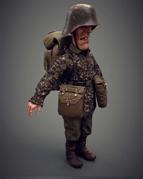 WWII Soldier on Behance