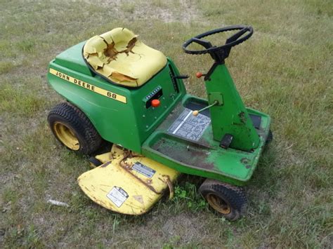 John Deere 68 Lawn Tractor K And C Auctions Verndale Surplus Equipment
