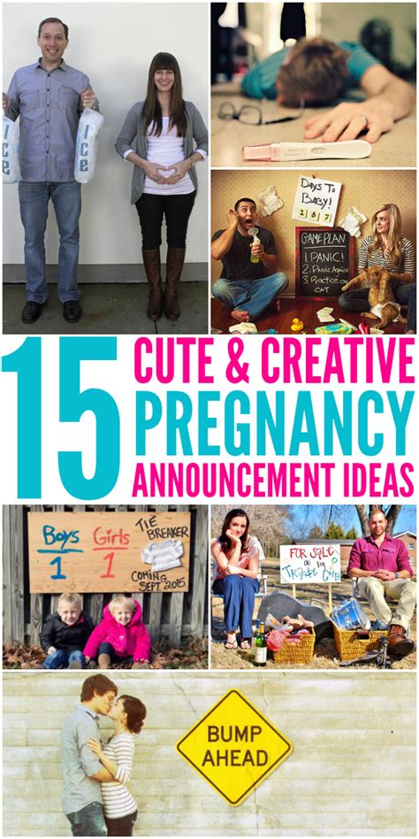 15 fun ways to announce pregnancy