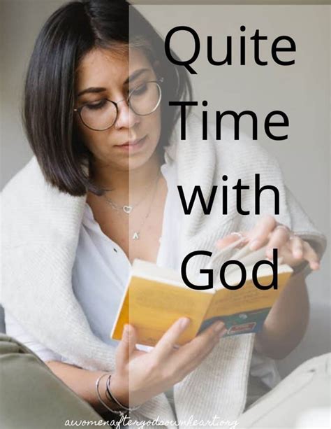 Spending Daily Quiet Time With God A Women After Gods Own Heart