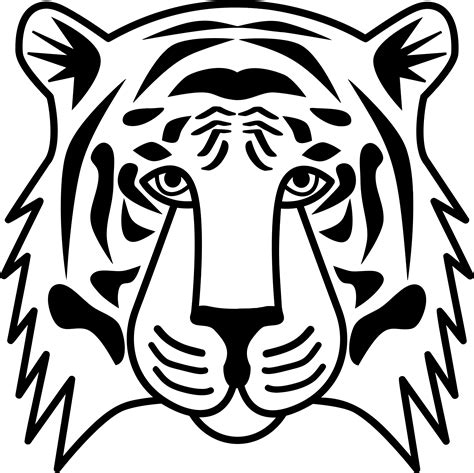 Head Clipart White Tiger Head White Tiger Transparent