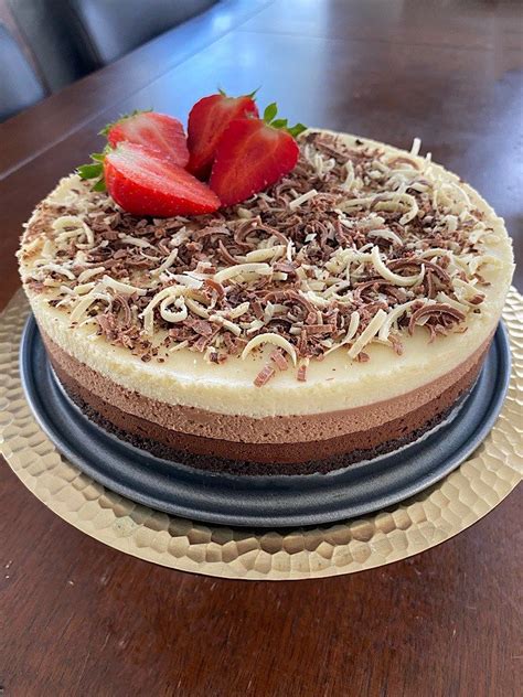 No Bake Chocolade Mousse Taart Mooie Recepten Chocolade Mousse Recepten Zonder Bakken Taart