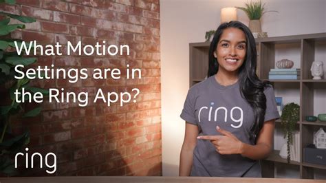 what motion settings are in the ring app ask ring youtube