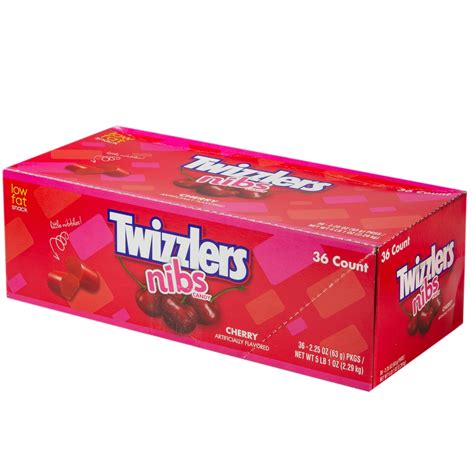 Twizzlers Bites Cherry Nibs 36ct Box • Twizzlers Candy • Shop By Candy Brand • Oh Nuts®