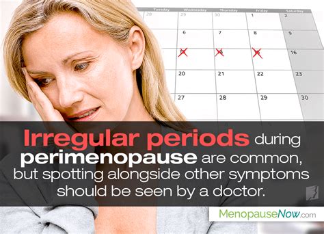 Spotting Between Periods During Perimenopause Menopause Now