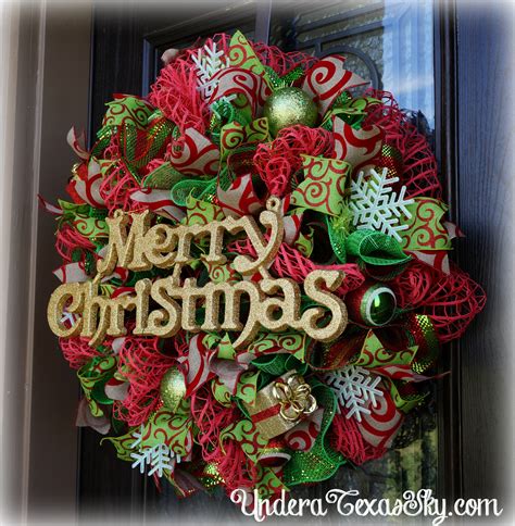 Top 91 Pictures Pictures Of Deco Mesh Wreaths Completed