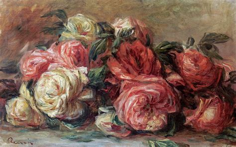 Discarded Roses 1000museums Pierre Auguste Renoir Renoir Rose Art