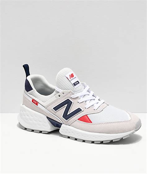 Inspired by the innovative nb 574 running shoe of way back when, this sleek and stylish lifestyle classic can be worn anytime, anywhere. Athletic Shoes MS574GNC Gray/Navy New Balance Men's 574 ...