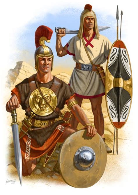 Iberian Warriors In The Army Of Hannibal Hannibals Dangerous