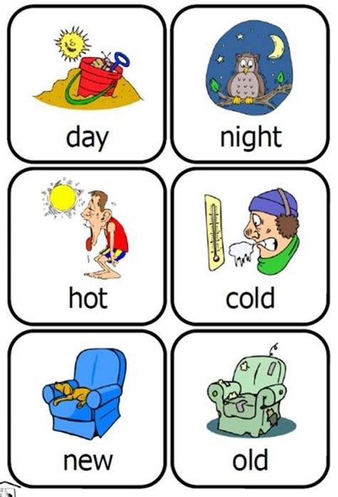 Opposites Opposite Words For Kids Opposites Preschool Kindergarten