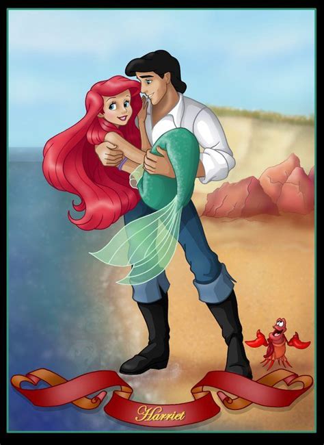 Ariel And Eric Commission By Nightwing1975deviantart Disney