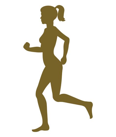 Free Silhouette Of Woman Running Download Free Silhouette Of Woman Running Png Images Free