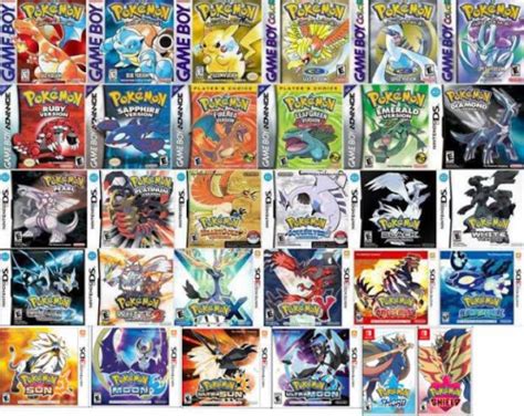 Mainline Series Pokemon Games 1996 Present Tier List Community