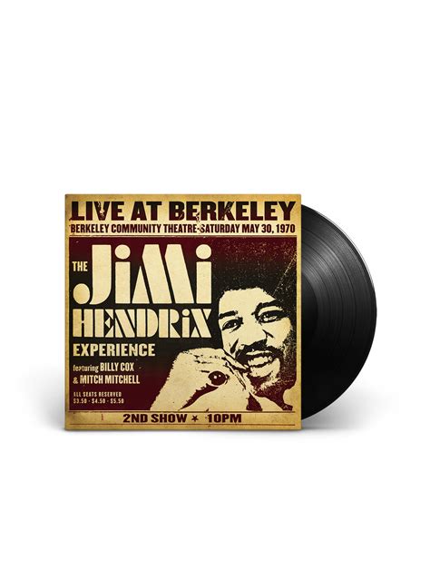 The Jimi Hendrix Experience Live At Berkeley 2lp