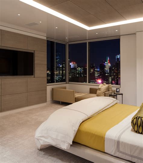 Scintillating Views And Smart Lighting Shape Posh Manhattan Penthouse