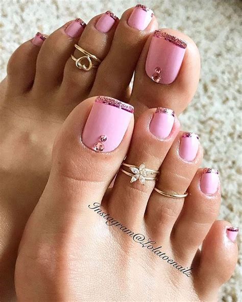 38 trendy toe nails designs you can copy pedicure designs toenails summer toe nails pink toe