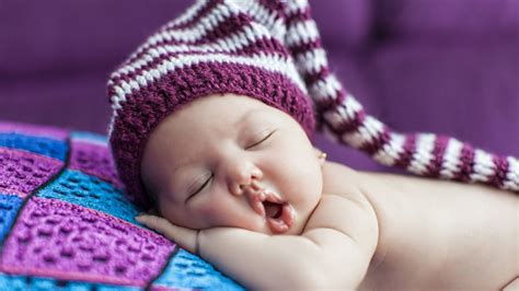 Sleeping Cute Baby With Mouth Open Hd Cute Wallpapers Hd Wallpapers
