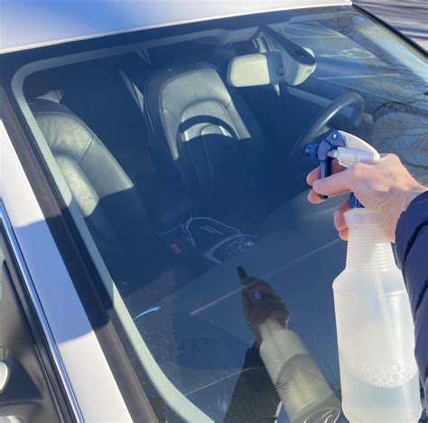 Clean the glass with water and a new microfiber cloth. How To Remove Water Spots From Car Windows - Quick and Cheap