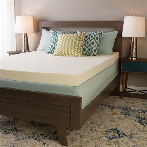When lying in bed, it takes some of the. Serta Ultimate 4-inch Visco Memory Foam Mattress Topper ...