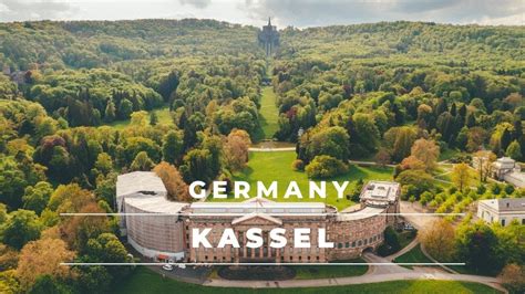 Kassel Germany From Above In 4k Aerial Footage Of The City Of Kassel