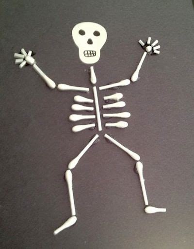 Easy Halloween Crafts For Kids Youll Have To Make Squelette