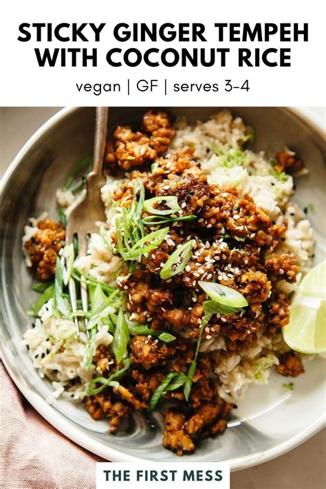 Tempeh Recipes Vegan Vegan Foods Vegan Dishes Vegetarian Recipes Healthy Recipes Easy Vegan