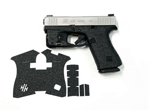 Handleit Grips Laser Cut Custom Tactical Gun Grip Tape For Glock 48
