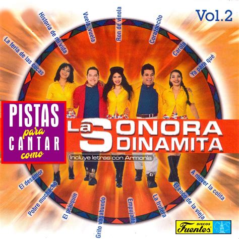 Pistas Para Cantar Como La Sonora Dinamita Vol 2” álbum De La Sonora