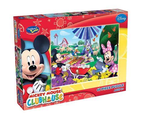 Holdson Puzzle Mickey Clubhouse 60pc Great Day For Growing