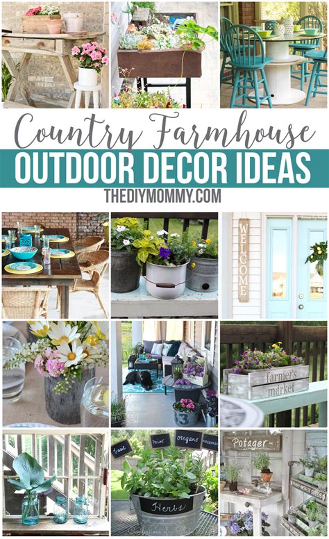 12 Gorgeous Country Farmhouse Outdoor Décor Ideas | The ...