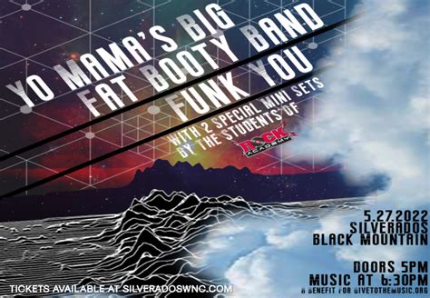 Yo Mamas Big Fat Booty Band With Special Guests Funk You And Rock