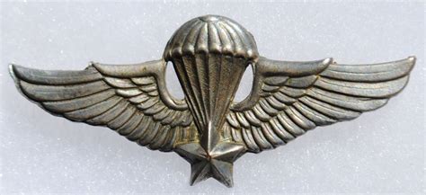 Wartime Vietnamese Airborne Wings Paratrooper Special Forces Sf