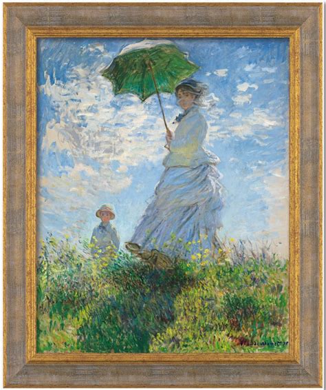Claude monet | le dam à zaandam le soir, 1871. Gemälde "Frau mit Sonnenschirm", Claude Monet | Kunst