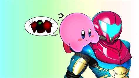 Samus And Kirby By Wings Of Revelation On Deviantart