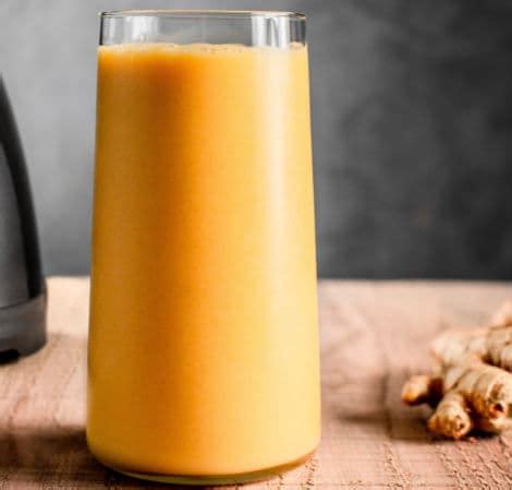 Mango Ginger Peach Smoothie Recipe Vitamix