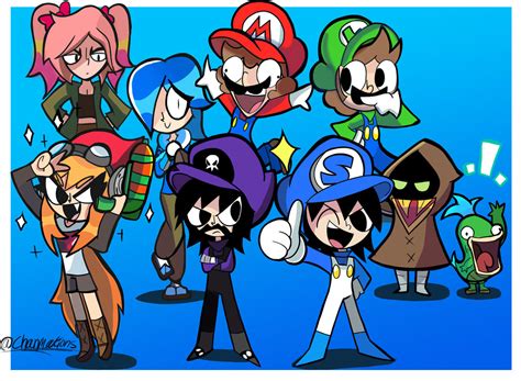 Smg4 Crew Wallpaper By Chanmations On Deviantart