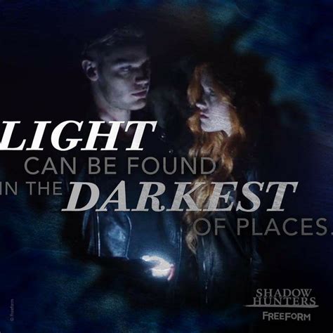 Jace And Clary Shadowhunters Shadowhunter Quotes Shadow Hunters