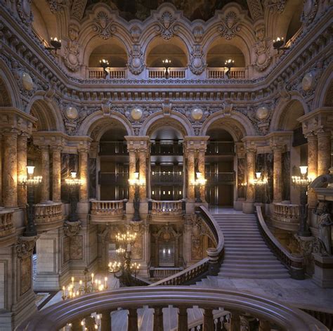 Lopéra Garnier In Paris France Castles Interior Baroque