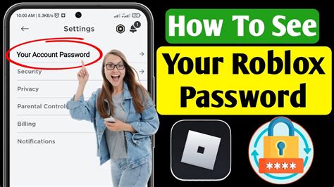 How To See Your Roblox Password In Mobile 2023 See Roblox Login